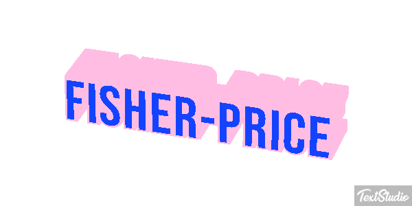 Fisher-Price Effet de texte