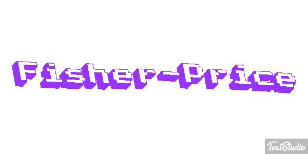 Fisher-Price Effet de texte