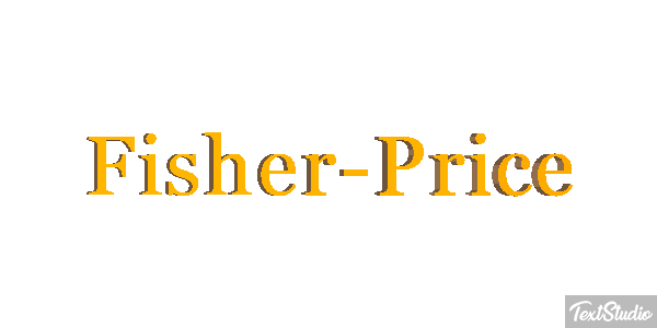 Fisher-Price Effet de texte