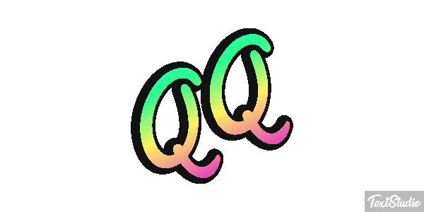 QQ Efekt tekstowy