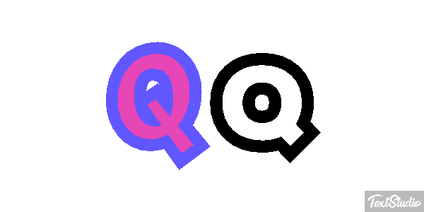 QQ Efekt tekstowy