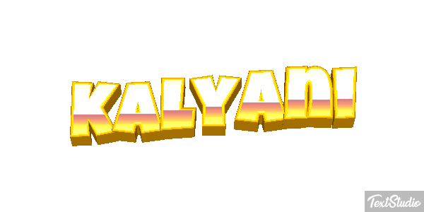 Kalyani Tekst effect