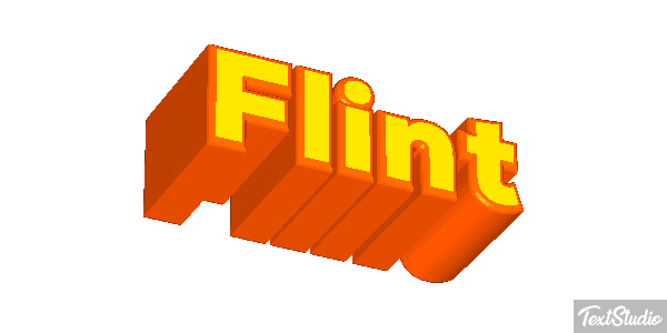 Flint Efekt tekstowy