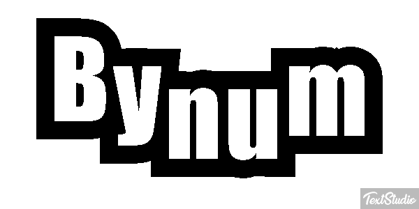 Bynum Text effect