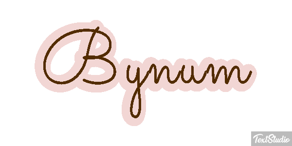 Bynum Text effect