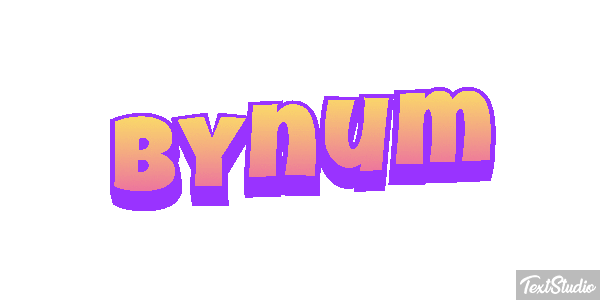Bynum Text effect