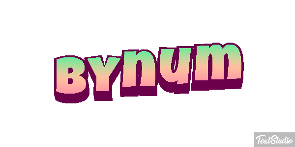 Bynum Text effect