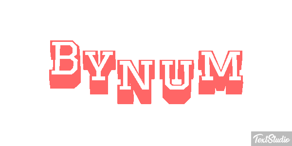 Bynum Text effect
