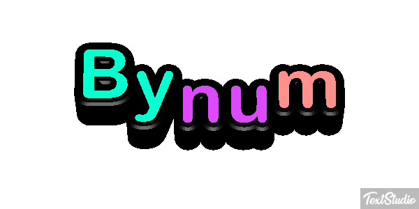 Bynum Text effect