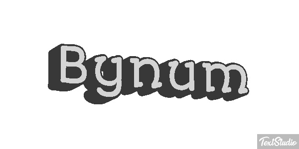 Bynum Text effect