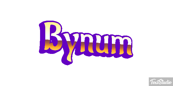 Bynum Text effect