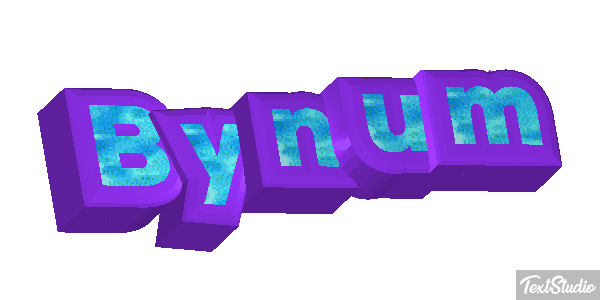 Bynum Text effect