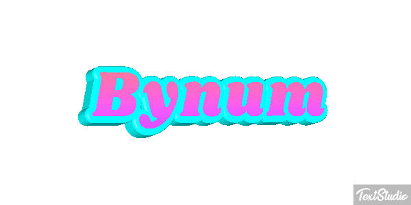 Bynum Text effect