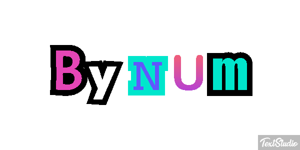 Bynum Text effect