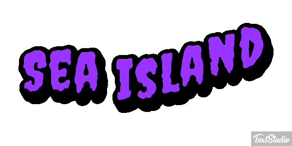 Sea Island Effetto testo