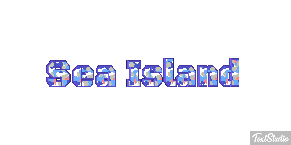 Sea Island Effetto testo