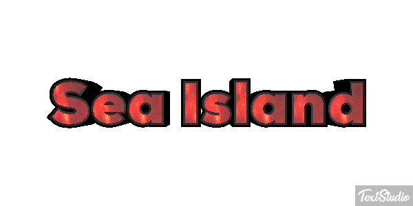 Sea Island Effetto testo