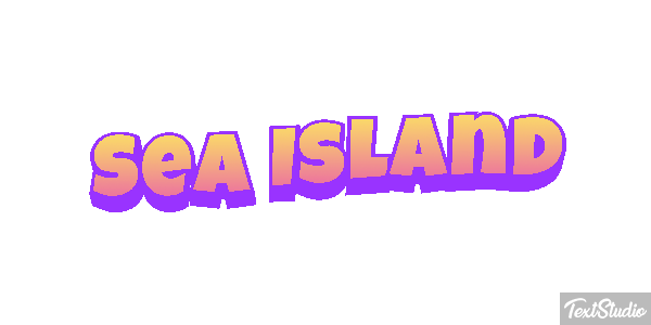 Sea Island Effetto testo