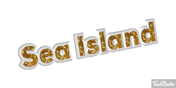 Sea Island Effetto testo