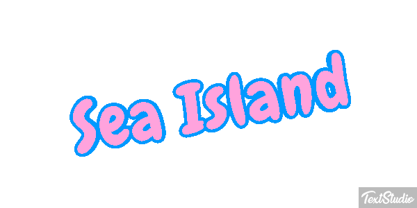 Sea Island Effetto testo