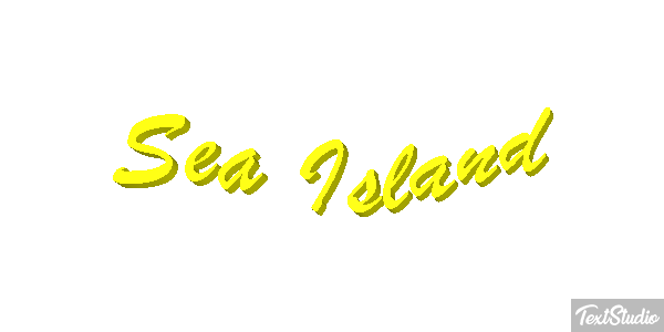 Sea Island Effetto testo