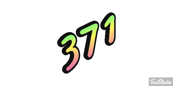 371 テキスト効果
