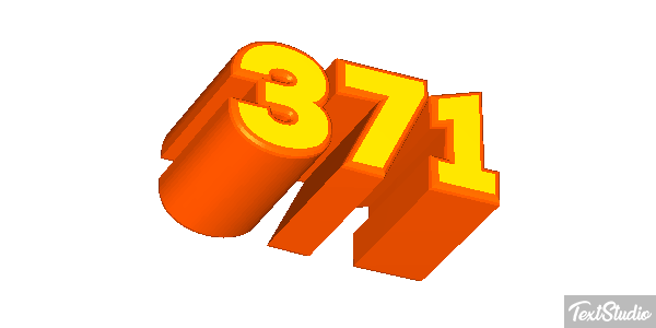 371 テキスト効果