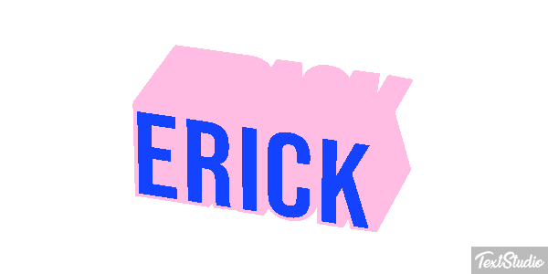 Erick Text effect