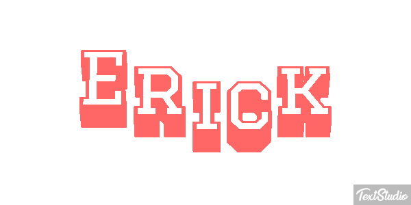 Erick Text effect