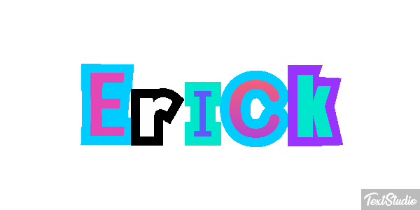 Erick Text effect