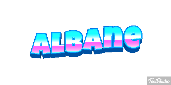 Albane Effet de texte