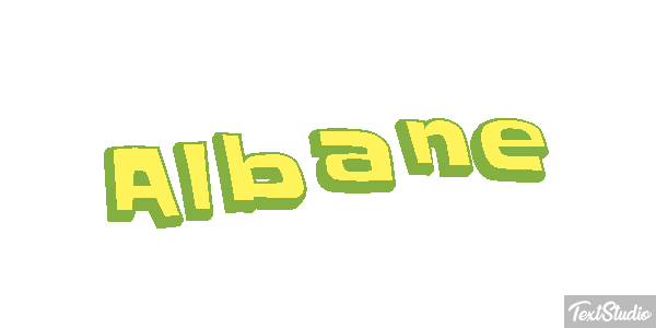 Albane Effet de texte
