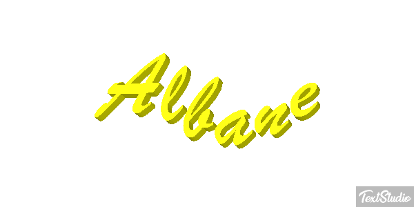 Albane Effet de texte