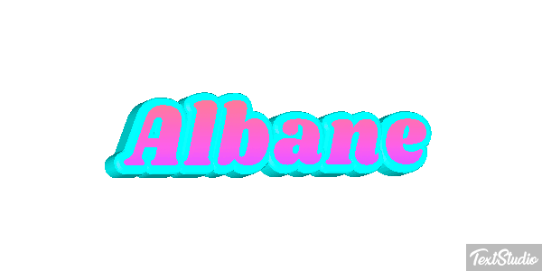 Albane Effet de texte