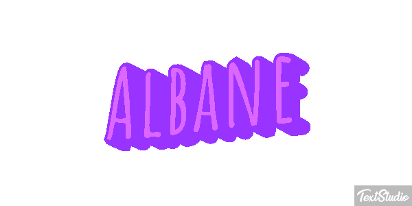Albane Effet de texte