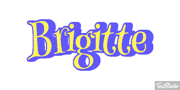 Brigitte Text effect
