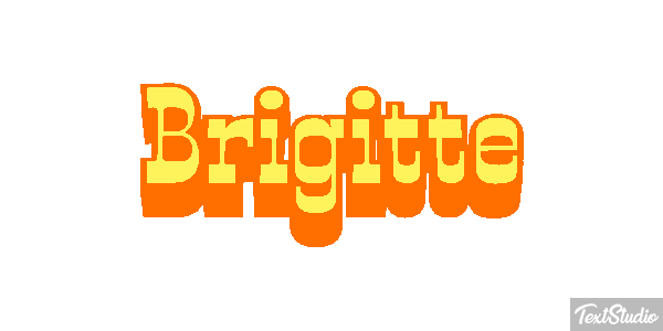 Brigitte Text effect