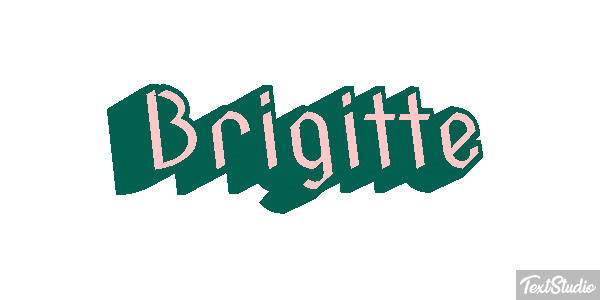 Brigitte Text effect