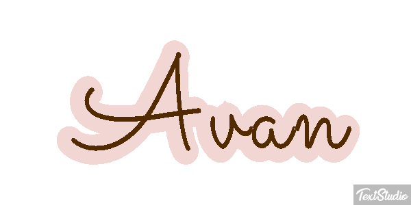 Avan テキスト効果