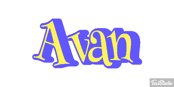 Avan テキスト効果