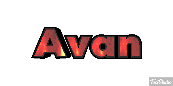 Avan テキスト効果