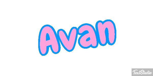 Avan テキスト効果