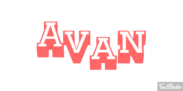 Avan テキスト効果