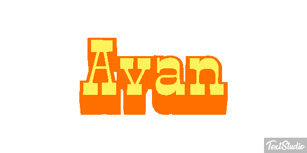 Avan テキスト効果