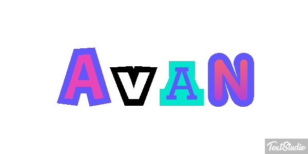 Avan テキスト効果