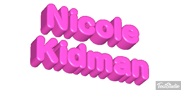 Nicole Kidman Effet de texte