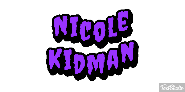 Nicole Kidman Effet de texte
