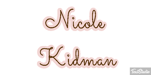 Nicole Kidman Effet de texte