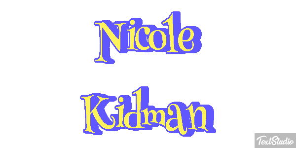 Nicole Kidman Effet de texte