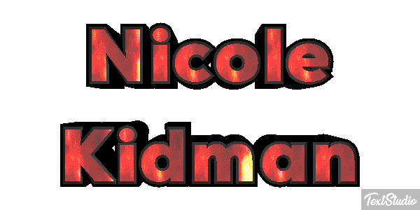 Nicole Kidman Effet de texte
